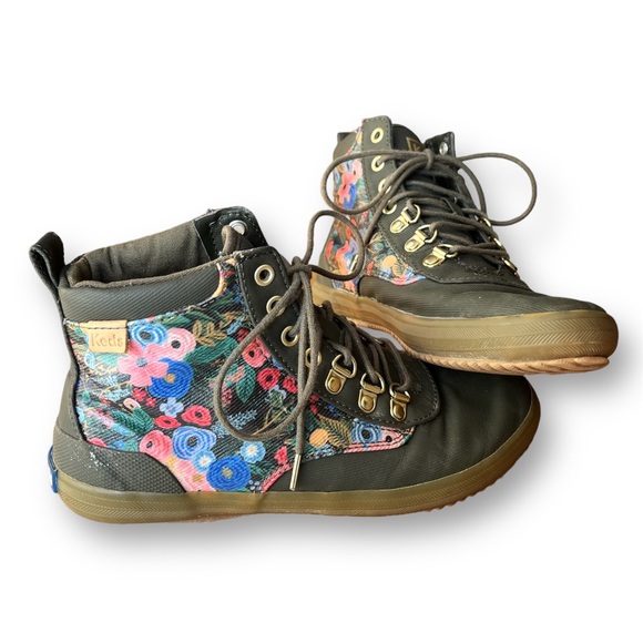 Keds Other - Keds Rifle Paper Company Floral Boots